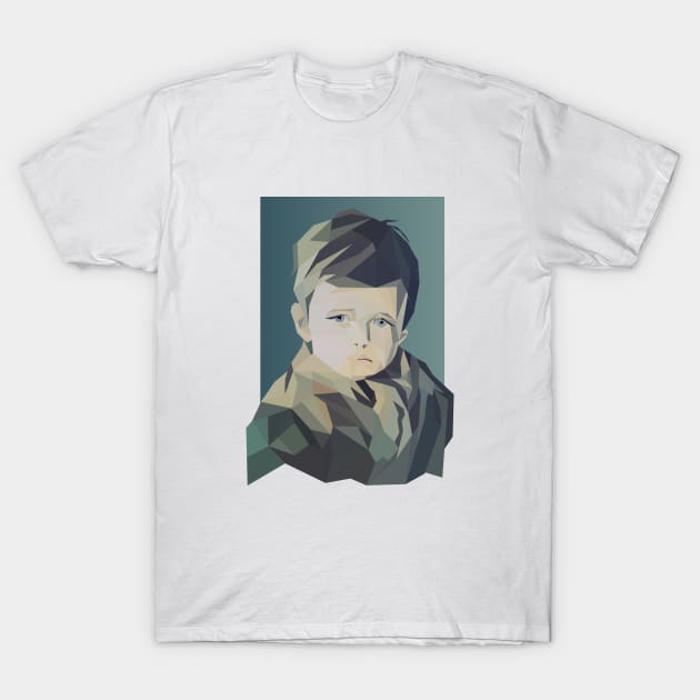 The Crying Boy T-Shirt by tamir2503